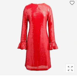 J Crew Garden Party Dress in Sequin NWT